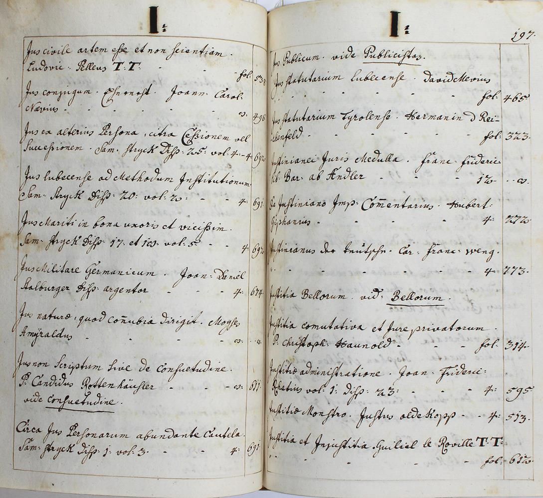 Große Abbildung Nr.3: 124-906 Katalog: (Handschriften, Juridica und Kriminologie)