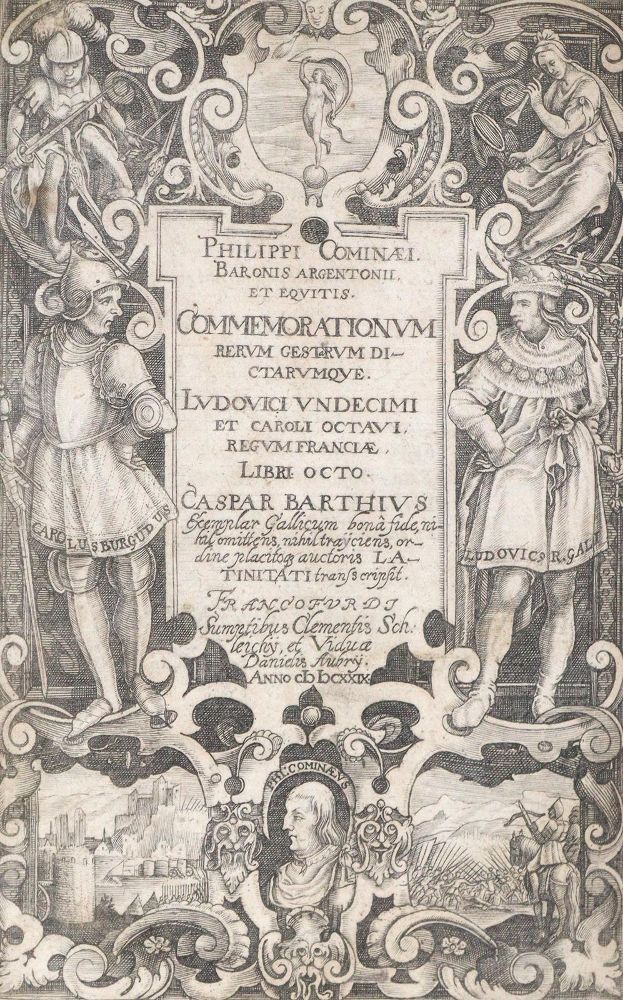 Große Abbildung Nr.1: 124-91 Comines,P.de.: (Alte Drucke, Handschriften und Theologie)