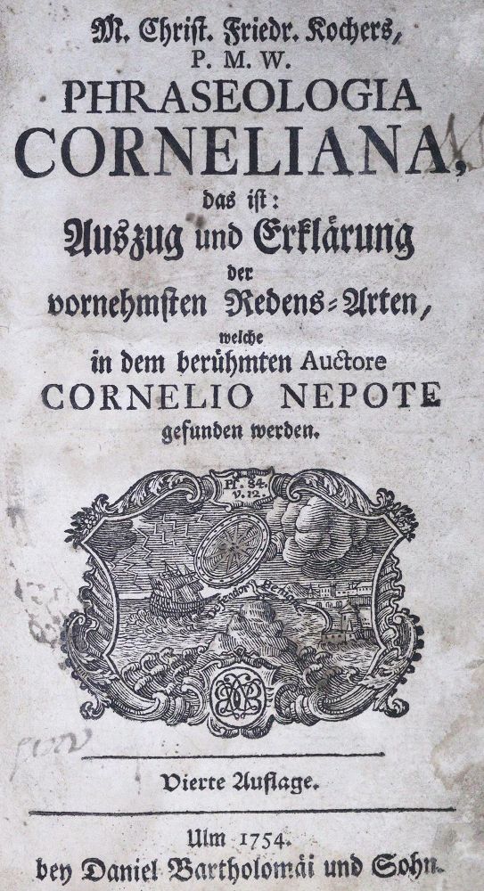 Große Abbildung Nr.1: 124-927 Nepos,C.: (Lexika - Wörterbücher - Sprachwissenschaften)