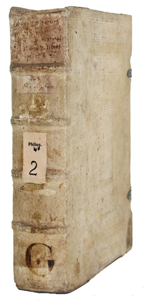 Große Abbildung Nr.2: 124-93 Commentarii Collegii: (Alte Drucke, Handschriften und Theologie)