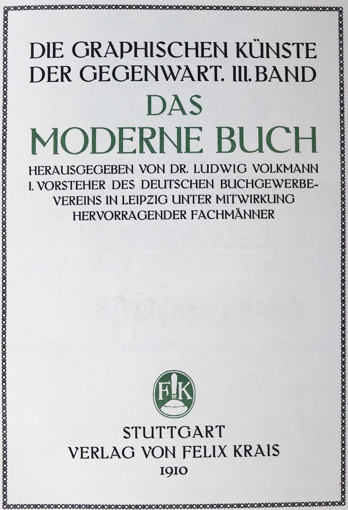 Große Abbildung Nr.2: 124-937 Volkmann,L. (Hrsg.).: (Bibliographie und Buchwesen)