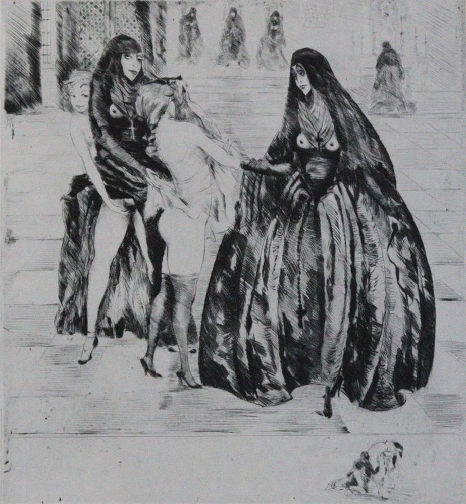 Große Abbildung Nr.1: 124-955 Droste, Christian: (Erotika - Galantes)