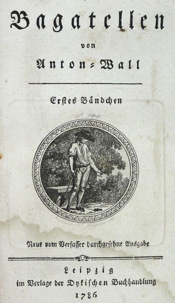 Große Abbildung Nr.2: 124-958 Heyne,C.L. (Pseud.: Anton-Wall).: (Erotika - Galantes)