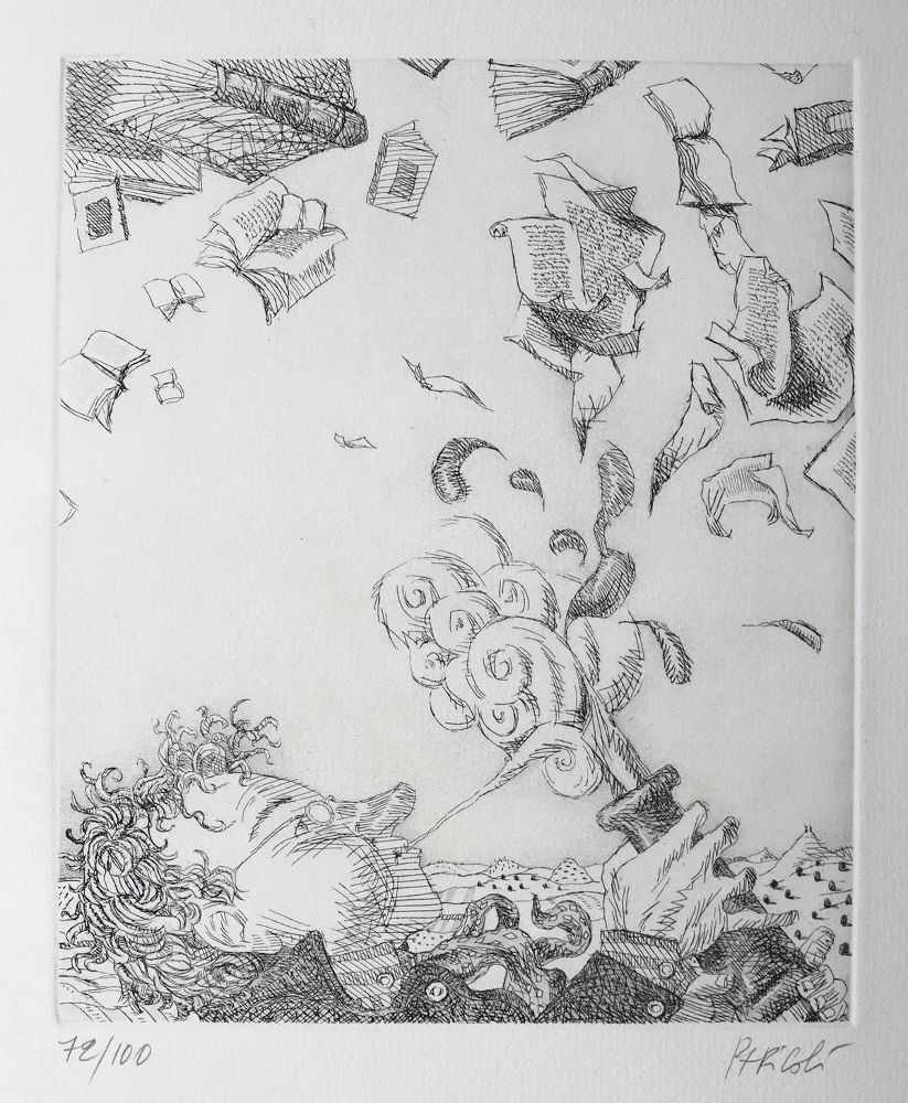 Große Abbildung Nr.1: 124-971 Pericoli,T.: (Karikatur)