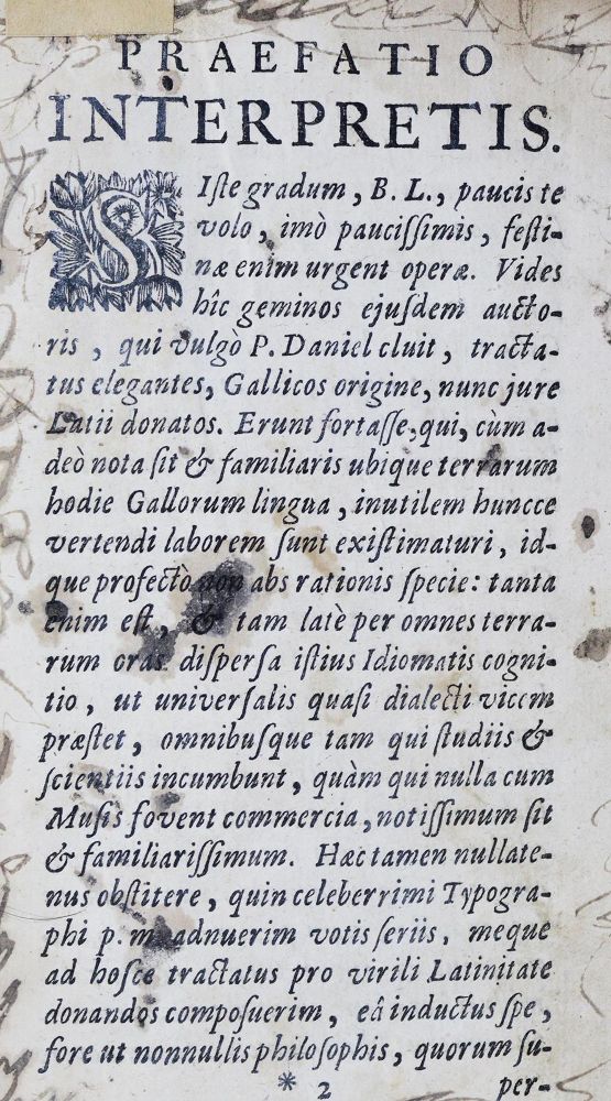 Große Abbildung Nr.1: 124-98 (Daniel,G.).: (Descartes)