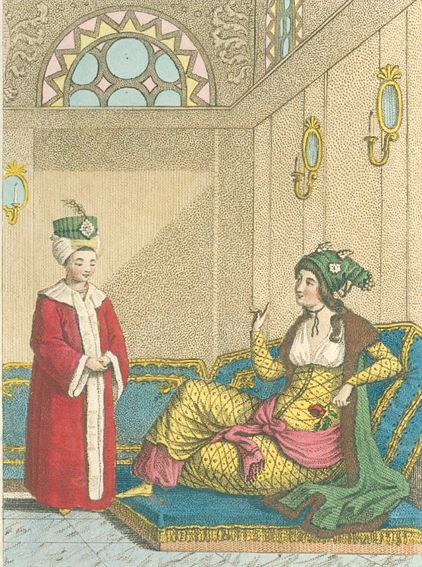 Große Abbildung Nr.1: 124-980 Castellan,A.L.: (Mode und Trachten, Türkei)