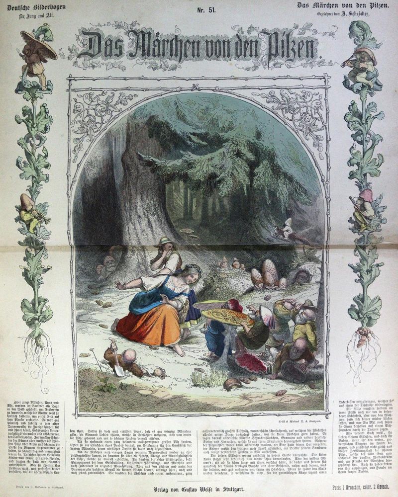 Große Abbildung Nr.1: 124-991 Deutsche Bilderbogen: (Bilderbogen)