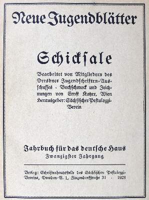 Bild Nr.1: 124-1017 Neue Jugendblätter.: (Kinder- und Jugendbücher)