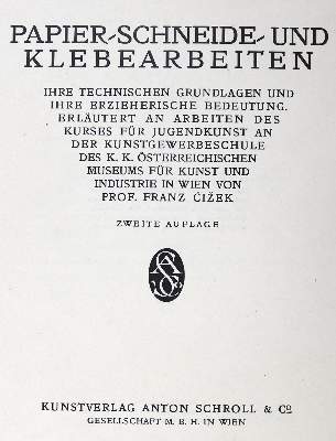 Bild Nr.1: 124-1022 Cizek,F.: (Pädagogik)