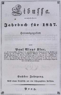 Bild Nr.2: 124-1059 Klar,A. (Hrsg.).: (Almanache)