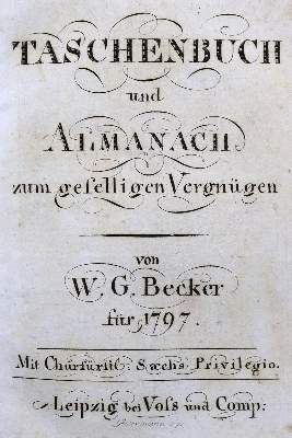 Bild Nr.1: 124-1068 Taschenbuch und Almanach: (Almanache)