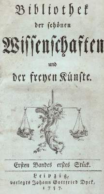 Bild Nr.1: 124-1072 Bibliothek der schönen Wissenschaften: (Literatur und illustrierte Bücher bis 19.Jahrhundert)