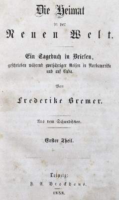 Bild Nr.1: 124-1077 Bremer,F.: (Literatur und illustrierte Bücher bis 19.Jahrhundert)