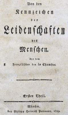 Bild Nr.1: 124-1090 (Cureau) de la Chambre,(M.).: (Literatur und illustrierte Bücher bis 19.Jahrhundert)