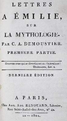 Bild Nr.2: 124-1094 Demoustier,C.A.: (Literatur und illustrierte Bücher bis 19.Jahrhundert)