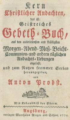 Bild Nr.3: 124-1118 Süddeutscher Rokoko-Einband.: (Einband)