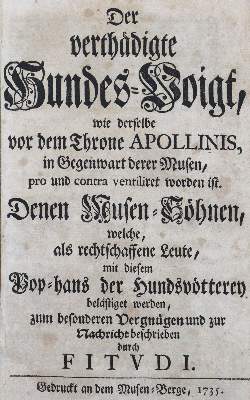 Bild Nr.1: 124-1124 Fitudi.: (Literatur und illustrierte Bücher bis 19.Jahrhundert)