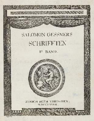 Bild Nr.2: 124-1133 Gessner,S.: (Literatur und illustrierte Bücher bis 19.Jahrhundert)