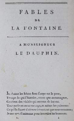 Bild Nr.2: 124-1159 La Fontaine,J.de.: (Literatur und illustrierte Bücher bis 19.Jahrhundert)
