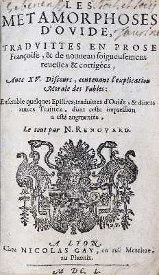 Bild Nr.2: 124-1188 Ovidius,N.P.: (Literatur und illustrierte Bücher bis 19.Jahrhundert)