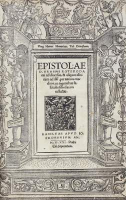 Bild Nr.1: 124-123 Erasmus v. Rotterdam,D.: (Alte Drucke, Handschriften und Theologie)