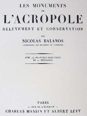 Bild Nr.1: 124-1245 Balanos,N.: (Literatur und illustrierte Bücher 20.Jahrhundert - Alte Literatur in modernen Ausgaben)