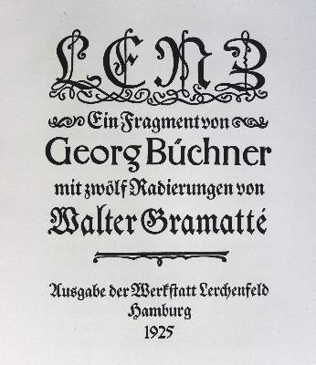 Bild Nr.1: 124-1262 Büchner,G.: (Literatur und illustrierte Bücher 20.Jahrhundert - Alte Literatur in modernen Ausgaben)