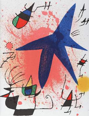 Bild Nr.1: 124-1382 Leiris,M. u. F.Mourlot.: (Miro)
