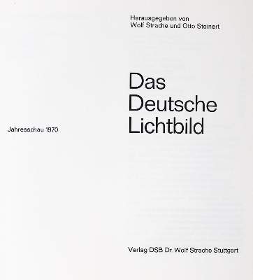 Bild Nr.2: 124-1392 Deutsche Lichtbild, Das.: (Photographie)
