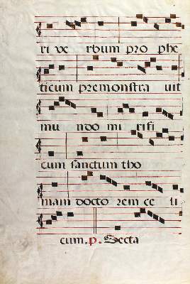 Bild Nr.2: 124-153 Antiphonar.: (Handschriften)