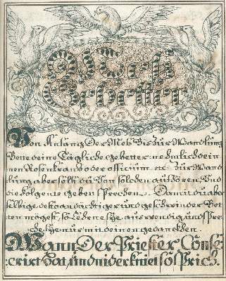 Bild Nr.3: 124-156 Auserlösenes Bett Buch.: (Handschriften)