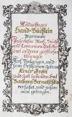 Bild Nr.1: 124-157 Bernatschkin,B.: (Handschriften)