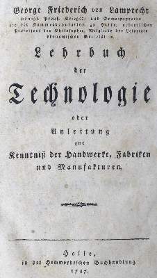 Bild Nr.1: 124-1574 Lamprecht,G.F.v.: (Verschiedene Gebiete - Varia)
