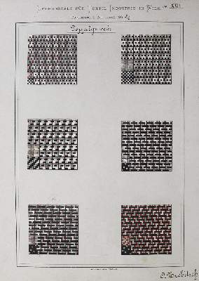 Bild Nr.1: 124-1603 Stoffmuster.: (Verschiedene Gebiete - Varia, Textil)