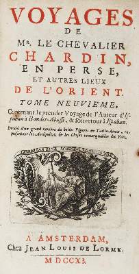 Bild Nr.2: 124-1626 Chardin,(J.).: (Asien)
