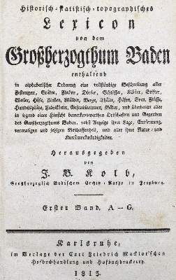 Bild Nr.1: 124-1652 Kolb,J.B.: (Deutschland, Baden-Württemberg)
