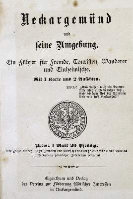 Bild Nr.1: 124-1698 Neckargemünd und seine Umgebung.: (Deutschland, Neckargemünd)
