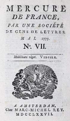 Bild Nr.1: 124-1752 Mercure de France,: (Frankreich)