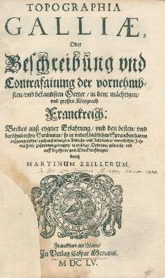 Bild Nr.2: 124-1753 Zeiller,M.: (Frankreich, Merian)