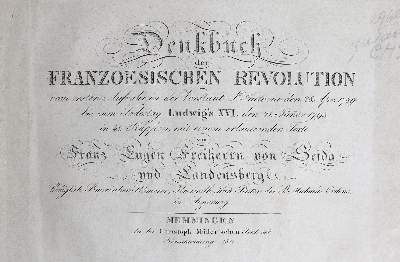 Bild Nr.1: 124-1762 Seida und Landensberg,F.E.v.: (Frankreich)