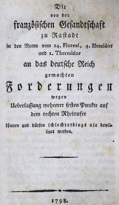 Bild Nr.1: 124-1767 Von der französischen Gesandtschaft, Die,: (Frankreich)