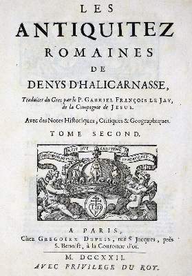Bild Nr.1: 124-1771 Dionysius Halicarnassensis.: (Italien)