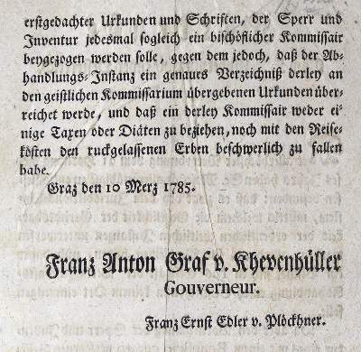 Bild Nr.3: 124-1804 Kurrenden.: (Österreich, Steiermark.)