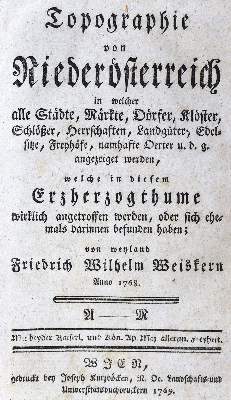 Bild Nr.2: 124-1811 Weiskern,F.W.: (Österreich)