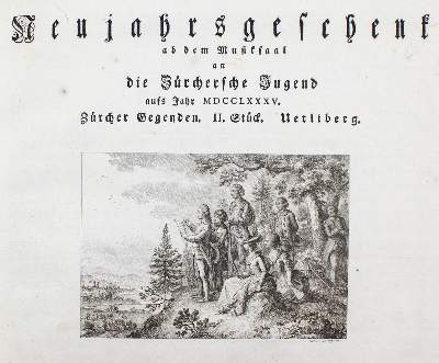 Bild Nr.5: 124-1823 Neujahrsblätter.: (Schweiz)