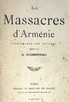 Bild Nr.1: 124-1835 Clemenceau,G. (Vorw.).: (Verschiedene Länder - Geschichte, Armenien)