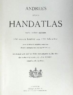 Bild Nr.1: 124-1837 Andree,R.: (Verschiedene Länder - Geschichte, Atlanten)