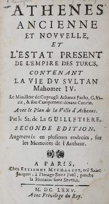 Bild Nr.1: 124-1871 (Guillet de Saint-George, G.).: (Verschiedene Länder - Geschichte, Griechenland, Athen)