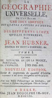 Bild Nr.1: 124-1886 Hübner,J.: (Verschiedene Länder - Geschichte)