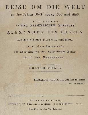 Bild Nr.2: 124-1888 Krusenstern,A.J.v.: (Verschiedene Länder - Geschichte)